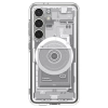Spigen Ultra Hybrid Mag MagSafe - Etui do Samsung Galaxy S25 (Zero One White)