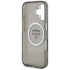 Guess IML Metal Mountain Logo MagSafe - Etui do iPhone 16 (czarny)