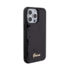 Guess Sequin Script Metal - Etui iPhone 15 Pro (czarny)