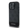 Guess 4G Bottom Stripe - Etui iPhone 16 Pro Max (szary)