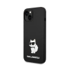 Karl Lagerfeld Silicone NFT Choupette - Etui iPhone 14 Plus (czarny)