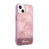 Guess Jungle Case - Etui iPhone 14 Plus (Różowy)