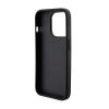 Guess Grip Stand 4G Saffiano Strass Logo - Etui iPhone 15 Pro (czarny)
