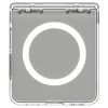Spigen Ultra Hybrid Pro Mag MagSafe - Etui do Samsung Galaxy Z Flip 7 (Clear/White)