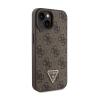 Guess Crossbody 4G Metal Logo - Etui iPhone 15 (brązowy)
