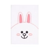BT21 - Pluszowy Notes / Notatnik A5 Króliczek CONY