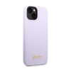 Guess Silicone Vintage - Etui iPhone 14 (fioletowy)