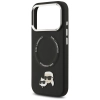 Karl Lagerfeld Karl & Choupette Pins MagSafe - Etui iPhone 17 Pro (czarny)