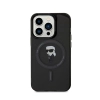 Karl Lagerfeld IML Ikonik MagSafe - Etui iPhone 15 Pro (czarny)