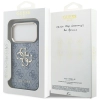 Guess 4G Big 4G Classic Logo - Etui iPhone 17 Pro (niebieski / złoty)