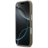 Guess Grained Big 4G Classic Logo - Etui iPhone 17 Pro (brązowy)