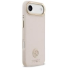 Guess Grained Strass Logo MagSafe - Etui iPhone Air (różowy)