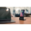 XVIDA Fast Charging Desk Stand - Ładowarka bezprzewodowa z uchwytem magnetycznym, aluminium (QC 2.0)