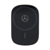 Mercedes Silver Star MagSafe - Magnetyczny uchwyt samochodowy z ładowaniem bezprzewodowym 15W (czarny)