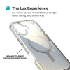 Speck Presidio Lux MagSafe - Etui iPhone 17 (Hyper Mirror Glitter / Silver Metallic)