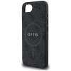 Guess 4G Ring Classic Logo MagSafe - Etui do iPhone 16e (czarny)