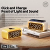 WEKOME Beluga D6 Dream - Wielofunkcyjny bezprzewodowy głośnik / Radio FM z funkcją ładowania indukcyjnego 15W MagSafe (Biały)