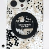 Kate Spade New York Magnetic Loop Grip - Uchwyt MagSafe na palec (Black)