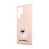 Karl Lagerfeld Silicone Choupette - Etui Samsung Galaxy S24 Ultra (różowy)
