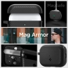 Spigen Mag Armor MagSafe - Etui do Apple Airpods Pro 1 / 2 (Czarny)
