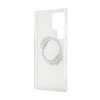 Guess IML Flowers Wreath MagSafe - Etui Samsung Galaxy S24 Ultra (przezroczysty)