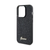 Guess Disco Metal Script - Etui iPhone 13 Pro Max (czarny)