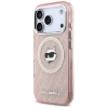 Karl Lagerfeld IML Choupette Head Logo MagSafe - Etui iPhone 17 Pro (różowy)