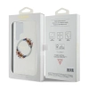 Guess IML Flowers Wreath MagSafe - Etui Samsung Galaxy S24 Ultra (przezroczysty)