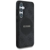 Guess 4G Round Patch Classic Logo MagSafe - Etui do Samsung Galaxy S25+ (czarny)