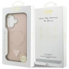 Guess Triangle Logo MagSafe - Etui iPhone 17 (różowy)