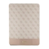 Guess 4G Stripe Allover - Etui iPad Pro 12.9" (2022-2020) (Różowy)