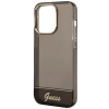 Guess Translucent - Etui iPhone 14 Pro Max (czarny)