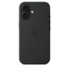Apple Silicone Case - Silikonowe etui z MagSafe do iPhone 16 (czarny)