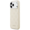 Guess Peony Hot Stamp Script MagSafe - Etui iPhone 17 Pro Max (beżowy)