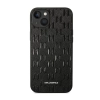 Karl Lagerfeld Saffiano Mono Metal Logo - Etui iPhone 14 Plus (czarny)