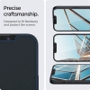 Spigen GLAS.TR EZ FIT 2-Pack - Szkło hartowane do iPhone 16e / iPhone 14 / iPhone 13 Pro / iPhone 13 2 szt
