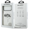 Karl Lagerfeld IML Choupette Sketch Logo MagSafe - Etui iPhone 17 Pro (przezroczysty)