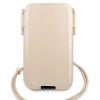 Guess Saffiano Pouch - Torebka na telefon S/M max 6.1