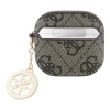 Guess 4G Strass Charm - Etui AirPods 4 (brązowy)