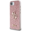 Guess Fixed Glitter Big 4G - Etui do iPhone 16e (różowy)