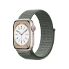 Crong Nylon - Pasek sportowy do Apple Watch 42/44/45/49 mm (Military Green)