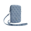 Guess Zip 4G Triangle - Torebka na telefon (niebieski)