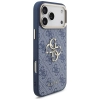 Guess 4G Big 4G Classic Logo - Etui iPhone 17 Pro Max (niebieski / złoty)