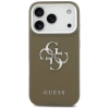 Guess Grained Big 4G Classic Logo - Etui iPhone 17 Pro (brązowy)