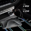 Spigen Essential EV302 - Ładowarka samochodowa 2x USB-A 30W (Czarny)
