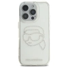 Karl Lagerfeld IML Rhinestones Karl Head - Etui do iPhone 16 Pro Max (przezroczysty)