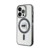 Karl Lagerfeld IML Karl Head MagSafe - Etui iPhone 15 Pro Max (przezroczysty)