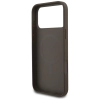 Guess 4G Ring Classic Logo MagSafe - Etui iPhone 17 Pro Max (brązowy)