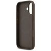 Guess 4G Printed Stripes MagSafe - Etui iPhone 17 (brązowy)