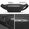 Spigen KD411 Waist Bag Klasden - Saszetka na telefon / nerka (Czarny)